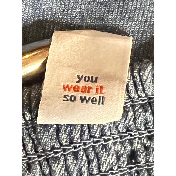 NWT Old Navy 3X Sleeveless Denim Mini Dress Blue Cotton Pockets Adj Straps - Picture 16 of 16